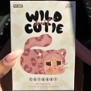 💜 NEON Cutie – PopMart CryBaby “Wild but Cutie” Series 💜
